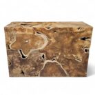 Teak Slice Console Table INJ9850 Main