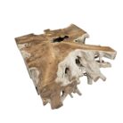 Teak Tree Root Side Table Block INJ3150A7 Side