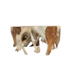 Tree Root Block Coffee Table INJ3005A4 Front