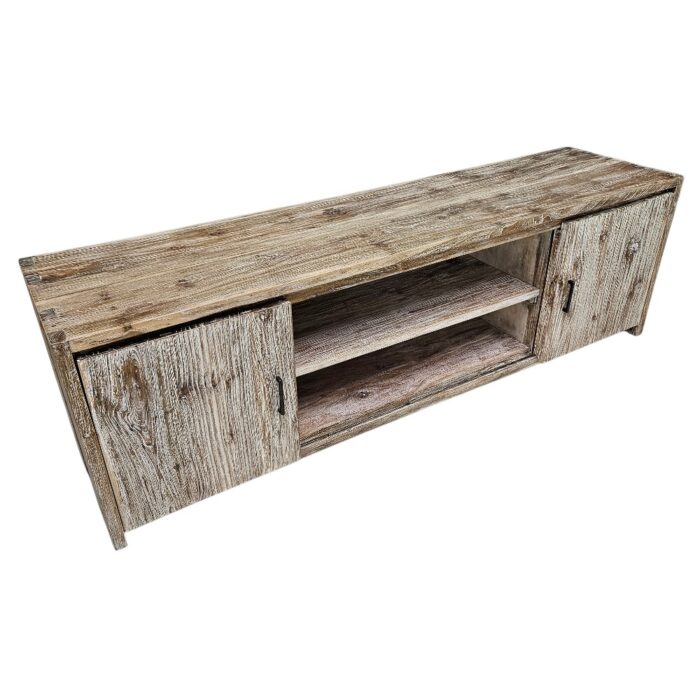 Ash MediaTV Unit Teak JAW9204 Side Ash MediaTV Unit Teak JAW9204 Side