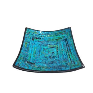 Pottery Light Blue Mosaic Bowl