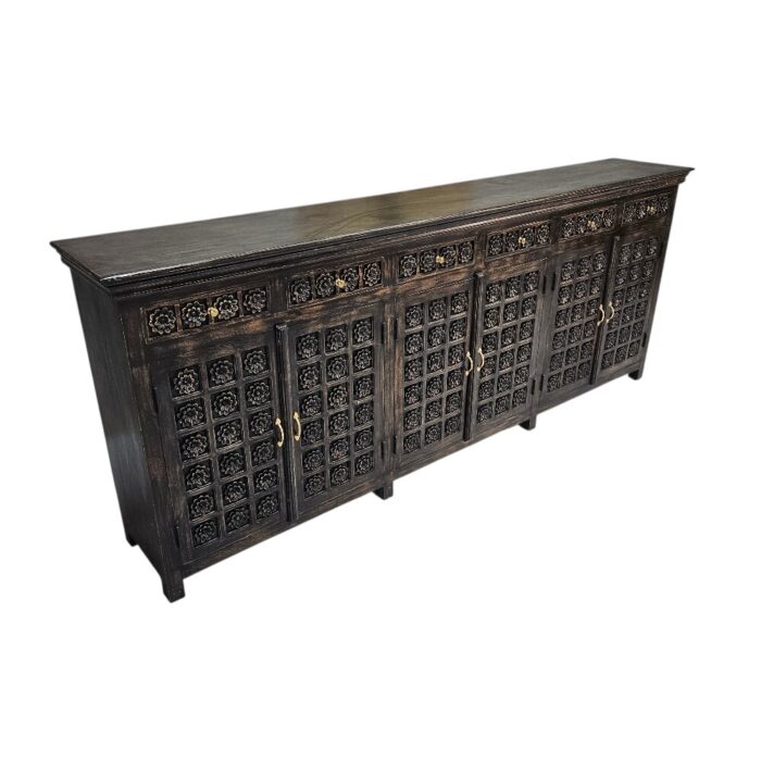 Brown Deco Sideboard KMF14369 Side View Brown Deco Sideboard KMF14369 Side View