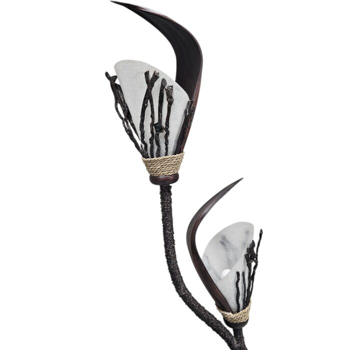 Cami 3 Tier Palm Lamp JME0038 Close