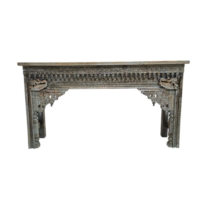 Carlean Carved Console Table KMF15368 Front