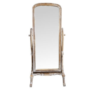 Viola Cheval Teak Standing Mirror
