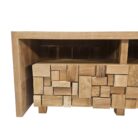 Coda MediaTV Unit Teak AMP0001 Close Up