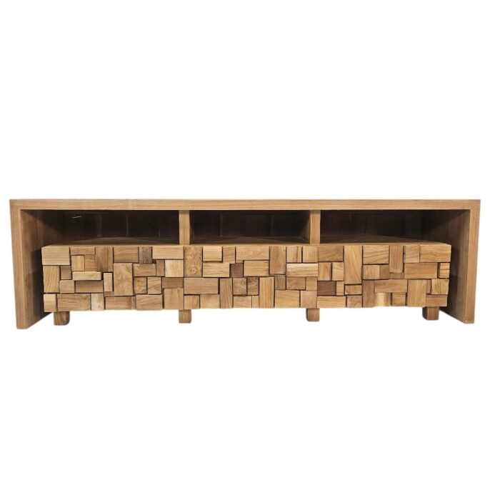 Coda MediaTV Unit Teak AMP0001 Front