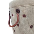 Delux Leather Basket KMH9981 Close