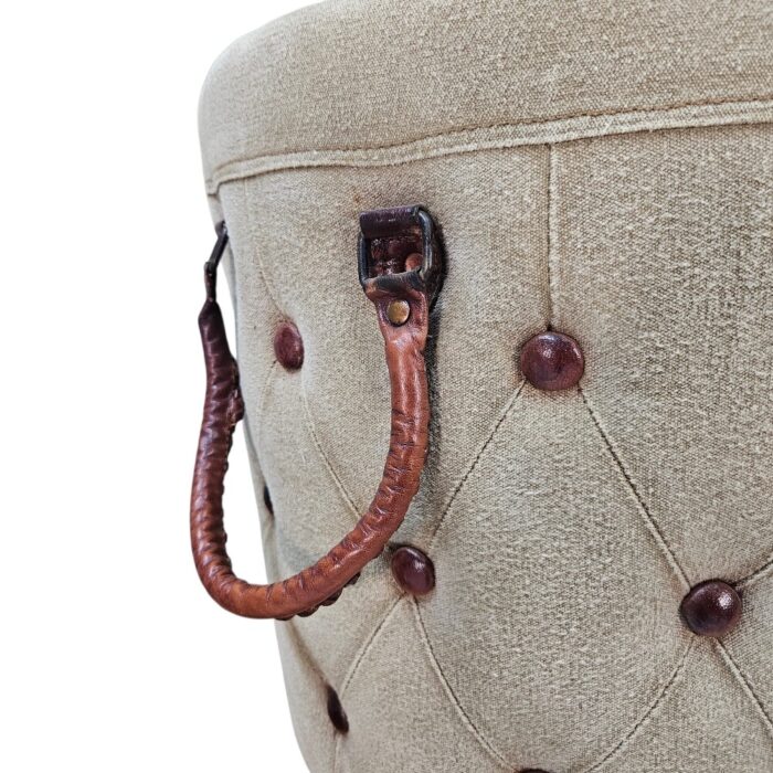 Delux Leather Basket KMH9981 Close