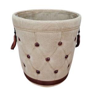Deluxe Leather Basket