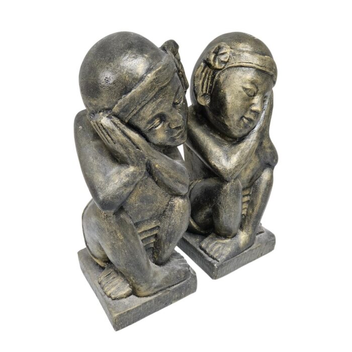 Dewi Statue Pair GRC LJP3805 Side