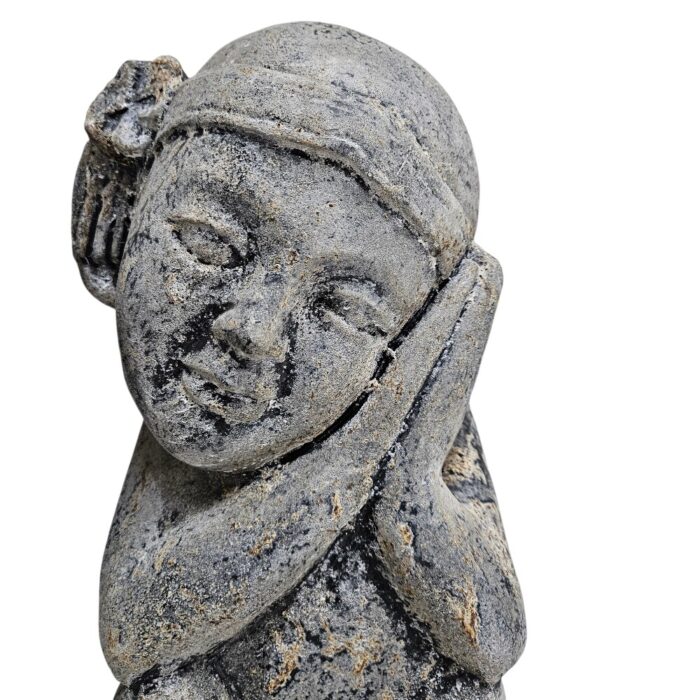 Dewi Statue Set GRC LJP3805A Close Dewi Statue Set GRC LJP3805A Close