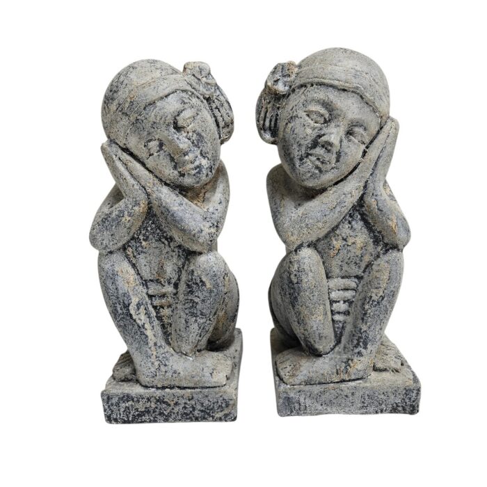 Dewi Statue Set GRC LJP3805A Main Dewi Statue Set GRC LJP3805A Main