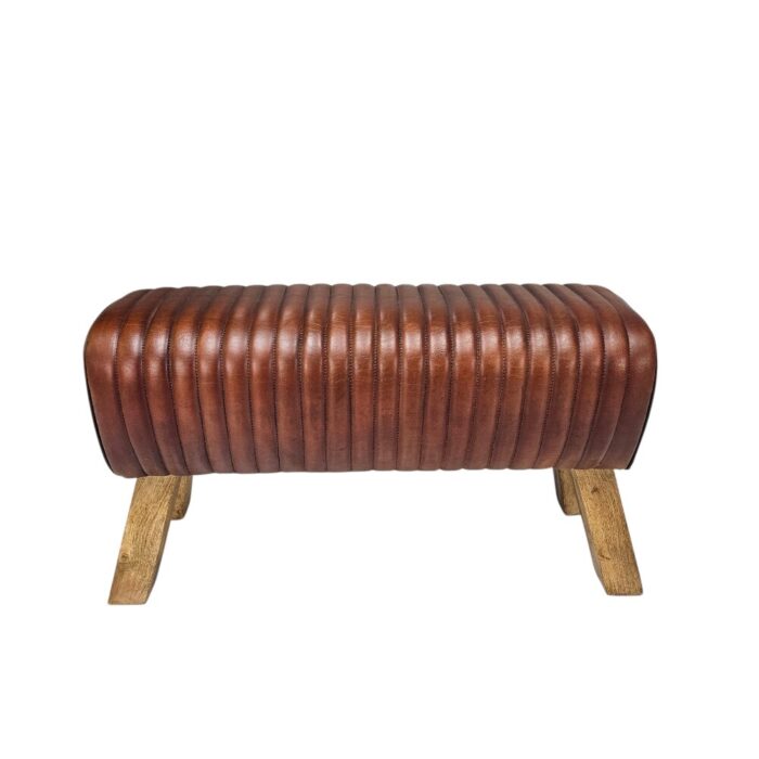 Heston Leather Bench KMF3433 Top