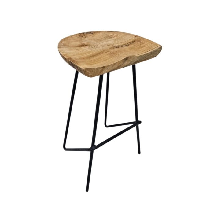 Kano Counter Stool Teak With Metal RAM6505 Side