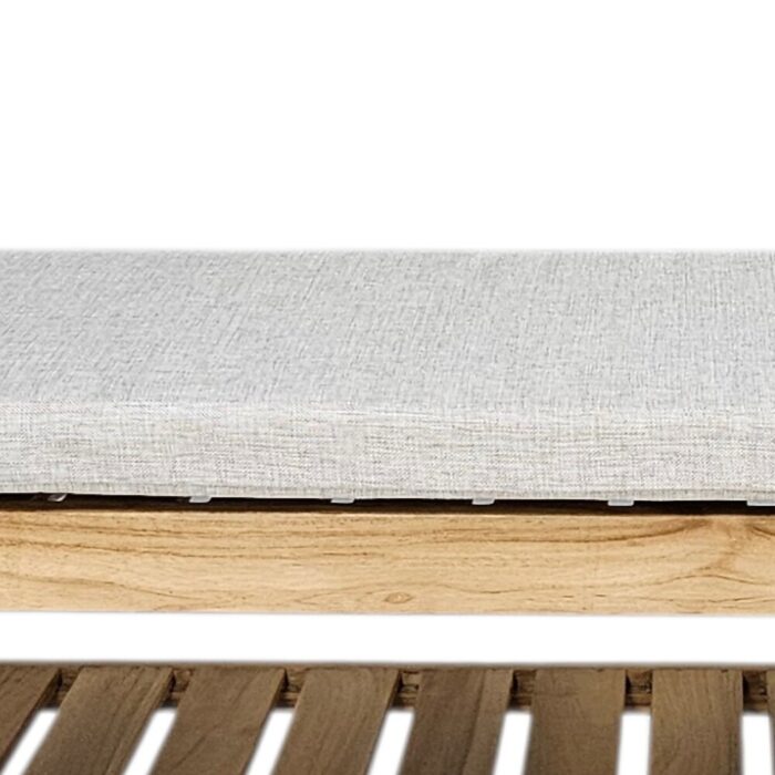 Kenton Teak Bench JAW7130 Close Vew Kenton Teak Bench JAW7130 Close Vew