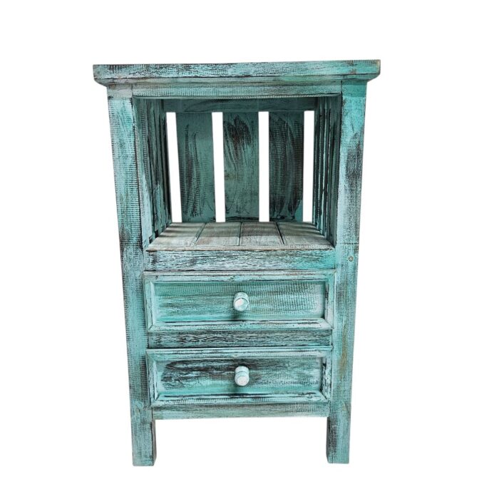 Blue Laguna Bedside Pedestal