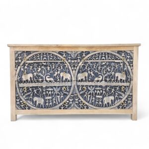 Lazuli Carved Sideboard
