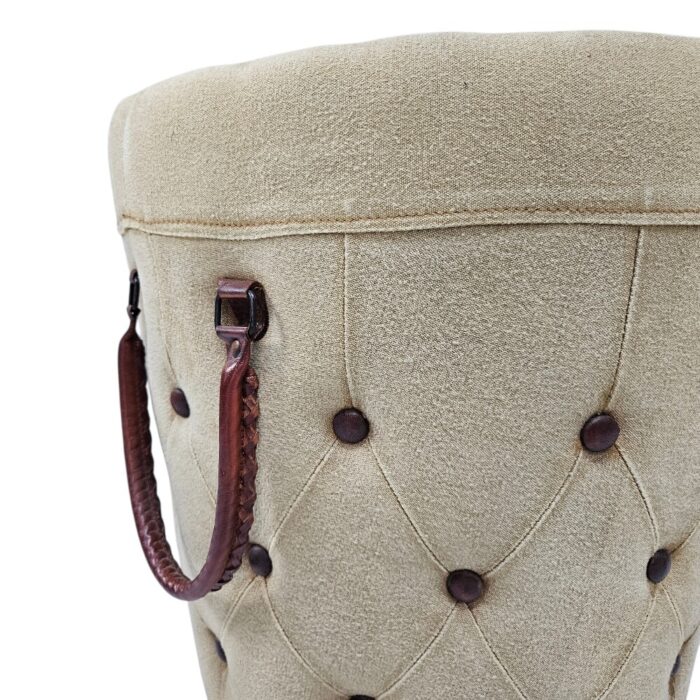 Leather Ottoman KMH9980 Close