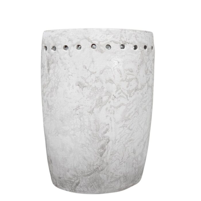 Lila Deco Vase White LJP4600 Front Lila Deco Vase White LJP4600 Front