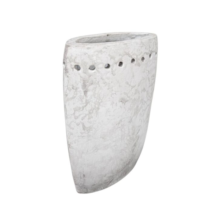 Lila Deco Vase White LJP4600 Side Lila Deco Vase White LJP4600 Side