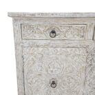 Lotus Sideboard Carved KMF14538 Close