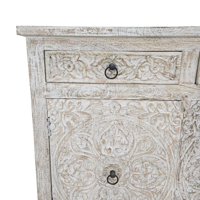 Lotus Sideboard Carved KMF14538 Close Lotus Sideboard Carved KMF14538 Close