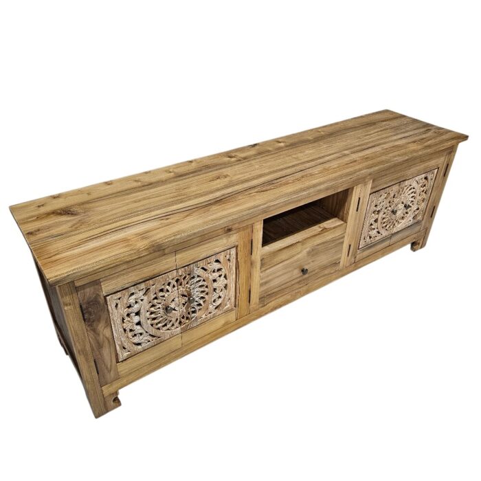 Madelyn Teak Tv Unit PUT5020 Side