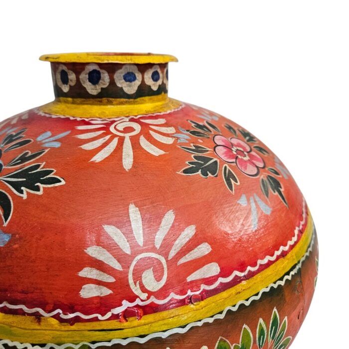Metal Deco Pot KMH9965D close Metal Deco Pot KMH9965D close
