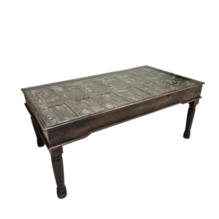 Old Door Dining Table KMF6875A Side Old Door Dining Table KMF6875A Side