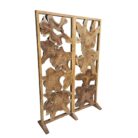 Organic Teak Screens Set Of 2 NAJ8502 Side