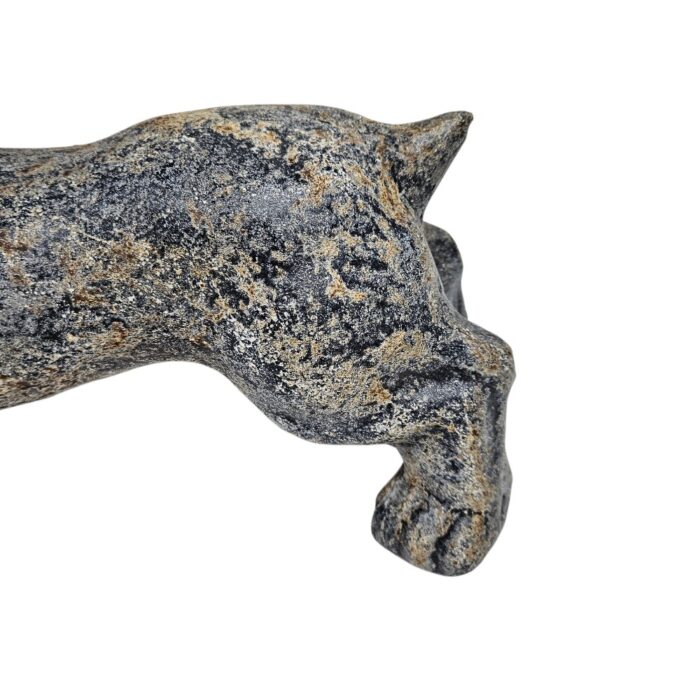 Oscar Pottery Dog LJP3300B Close