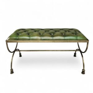 Leather Ottoman Bench