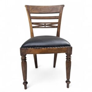 Scroll Teak Dining Chair
