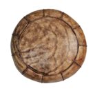 Pouffe Leather Round KMF3419 Top