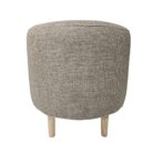 Round Ottoman Sand URF2006A Front