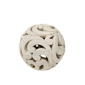 Cement Garden Swirl Lamp