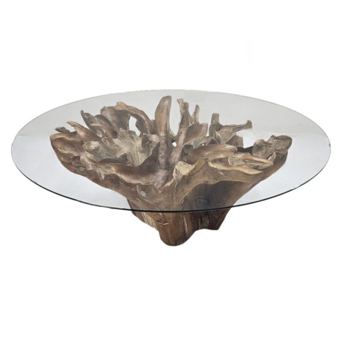 Teak Root Dining Table INJ0760A12 Top Teak Root Dining Table INJ0760A12 Top