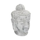 White Thai Buddha Head