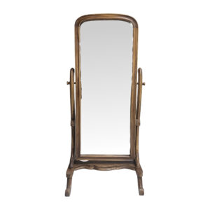 Viola Cheval Teak Standing Mirror