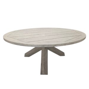 Aro Acacia Round Dining Table