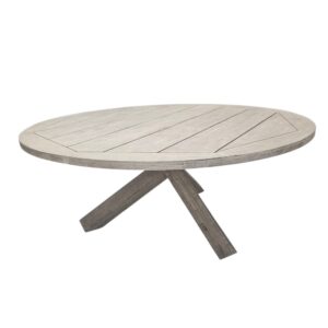 Aro Acacia Round Dining Table