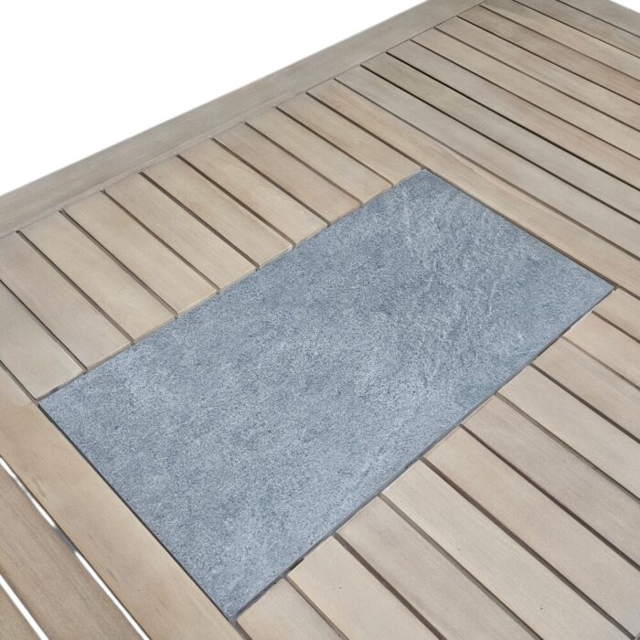 Bianco Dining Table Acacia GDL2056 Close Up Sotran Dekorativ Bianco Dining Table (Acacia)