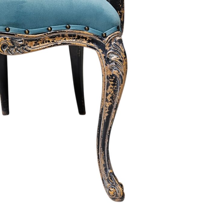 Carved Arm Chair Carved BAY3015 Leg