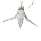 Coco Palm Leaf Hanging Lamp Mian NIM0003 On