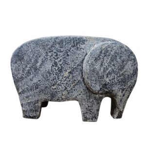 Pottery Grey Elephant 33cm