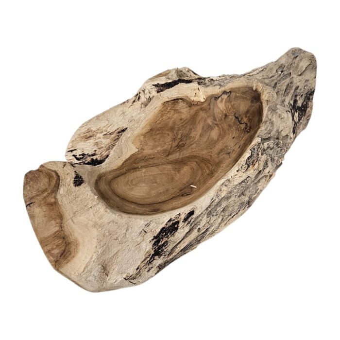 Erosi Teak Natural Bowl KAB0115 top Erosi Teak Natural Bowl KAB0115 top