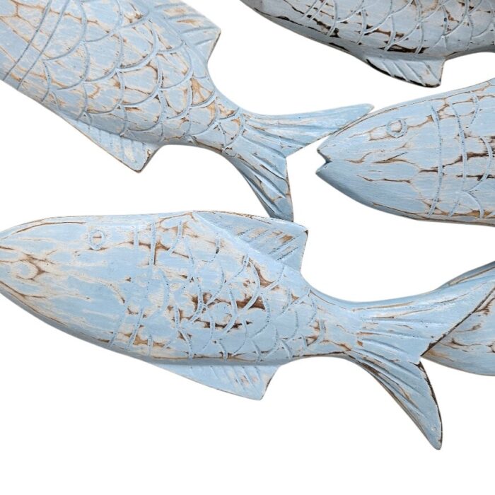 Fish Swimming Wall Panel IWD0046B Close Up View Fish Swimming Wall Panel IWD0046B Close Up View