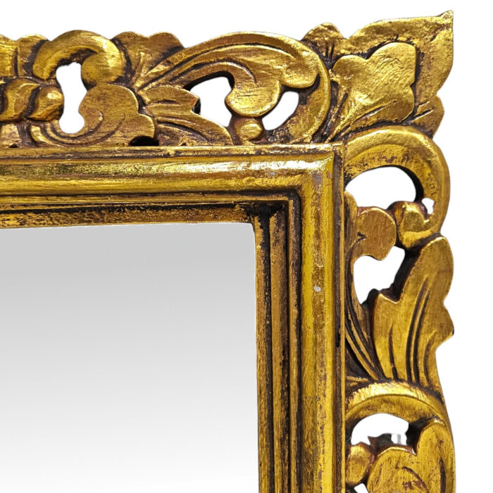 Fleur De Lis Golden Mirror MAD0630 Close Up