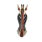 Giraffe Wooden Mask Wall Hanging GAL0800A 50cm